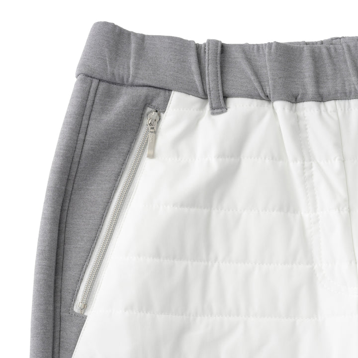 ゴルフ｜レディース キルトロングパンツ（GRY）