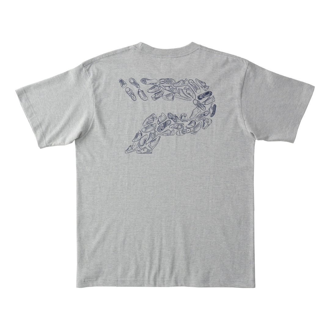 バックロゴTシャツ（GRY）