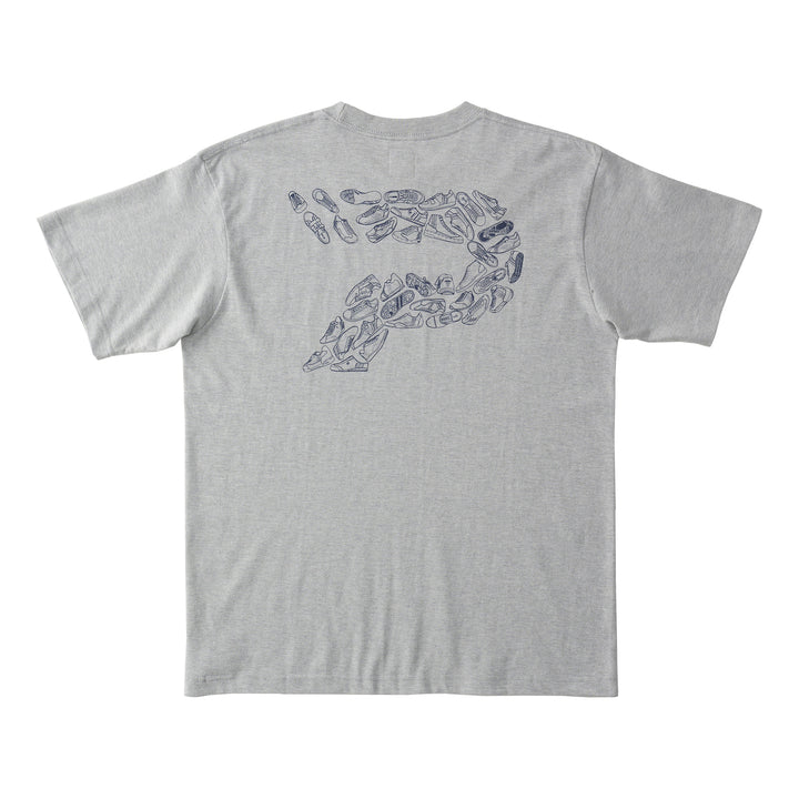 バックロゴTシャツ（GRY）