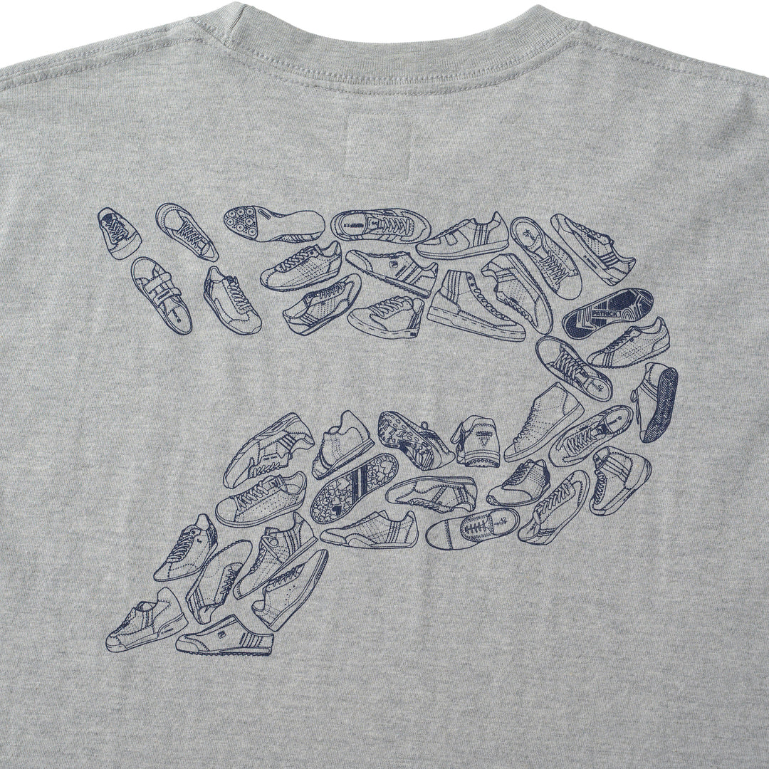 バックロゴTシャツ（GRY）