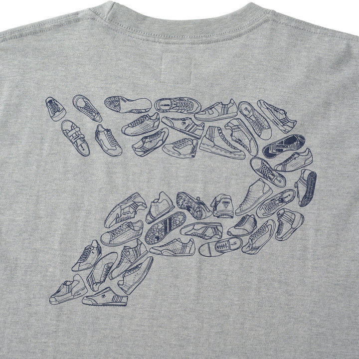 バックロゴTシャツ（GRY）