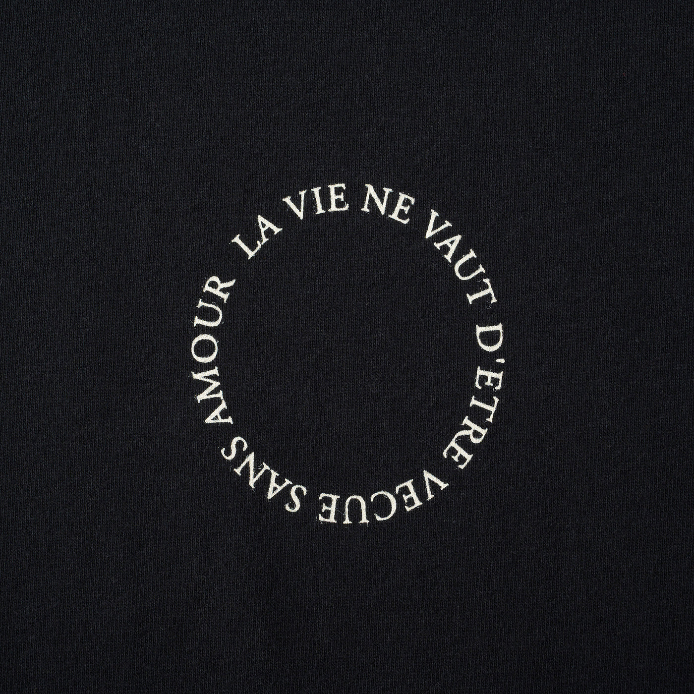 バックロゴTシャツ（BLK）