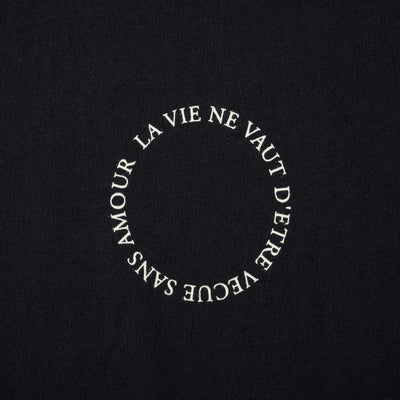 バックロゴTシャツ（BLK）