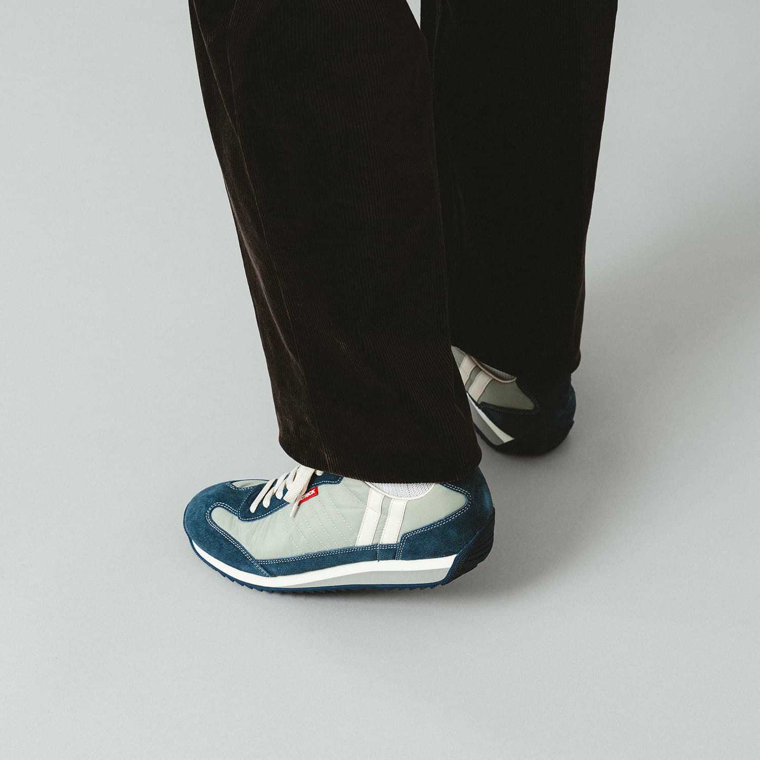 PATRICK スポーツシューズ グリーン/ネイビー PATRICK パトリック スニーカー メンズ レディース マーシュ