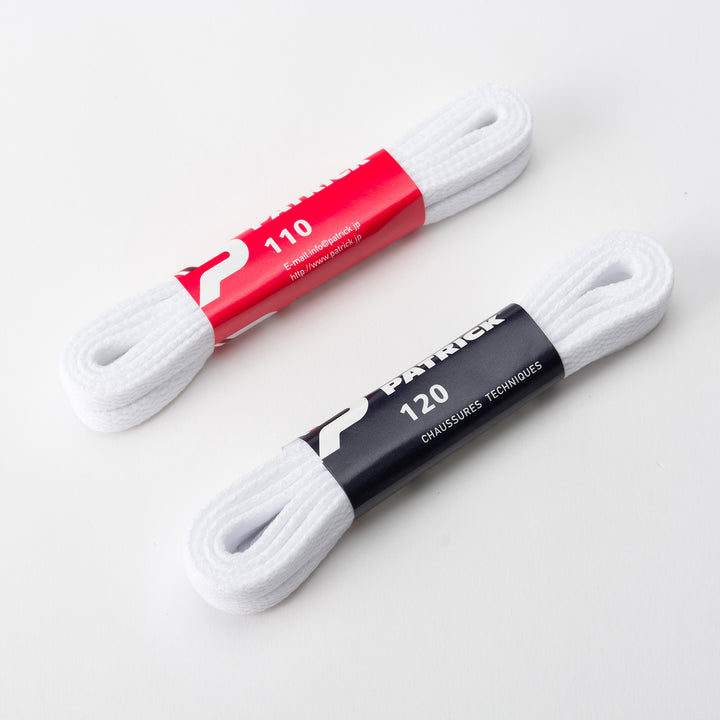 平紐シューレース｜SHOE LACE（WHT）