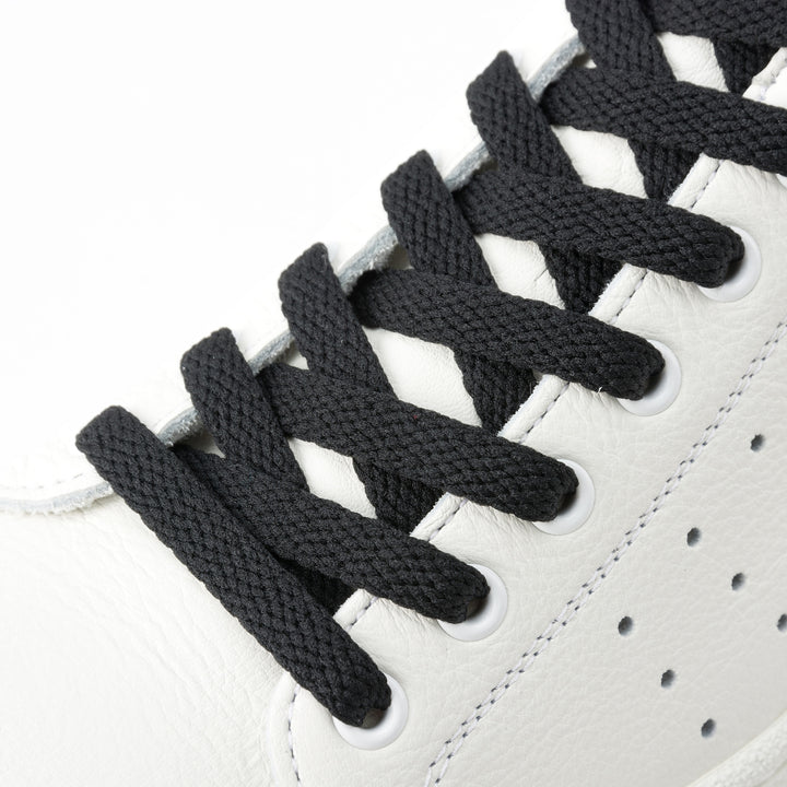 平紐シューレース｜SHOE LACE（BLK）