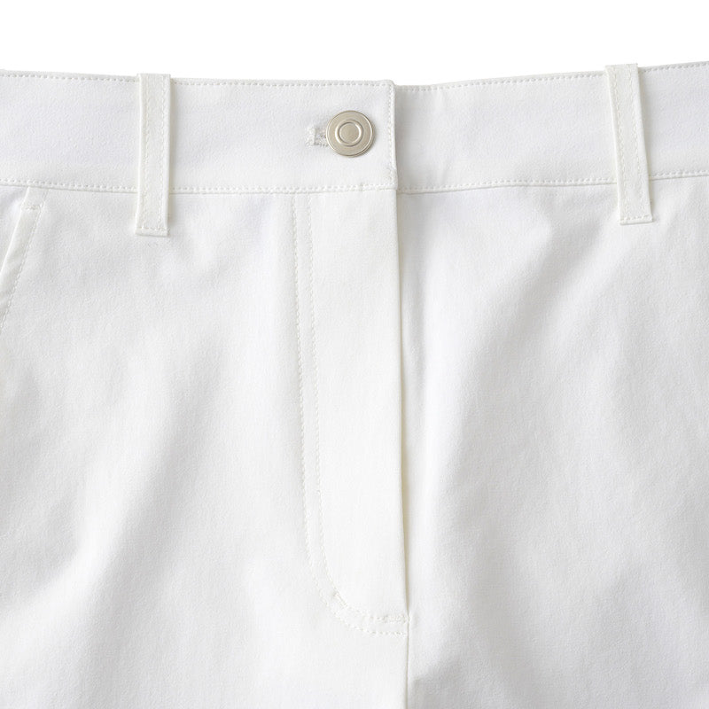 ゴルフ｜レディース｜2WAYストレッチ9分丈パンツ（WHT）