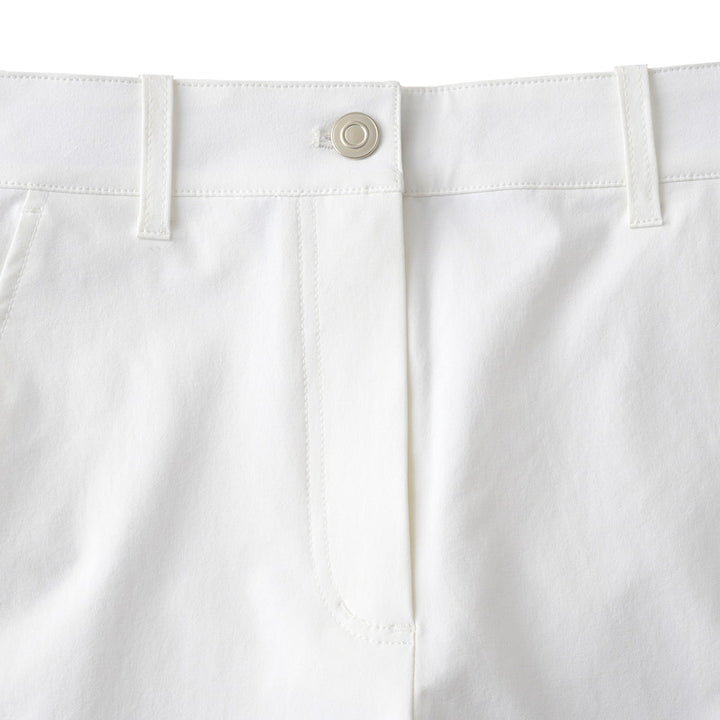 ゴルフ｜レディース｜2WAYストレッチ9分丈パンツ（WHT）