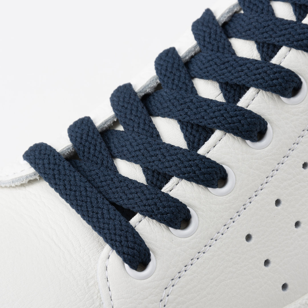 平紐シューレース｜SHOE LACE（NVY）