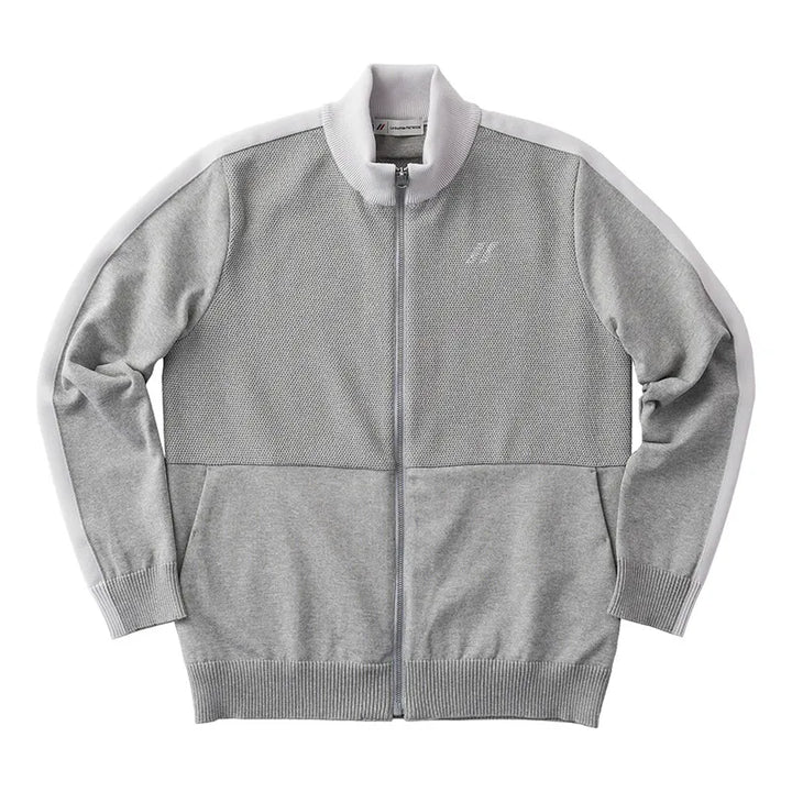 ゴルフ｜レディース｜アモッサニットブルゾン（GRY）
