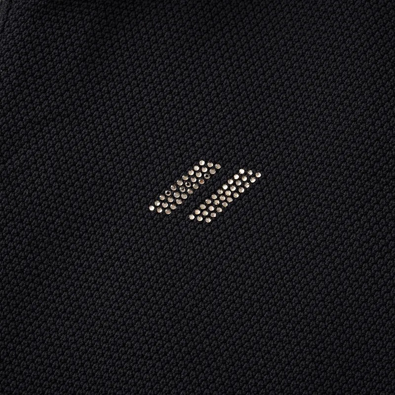 ゴルフ｜レディースアモッサニットブルゾン（BLK）