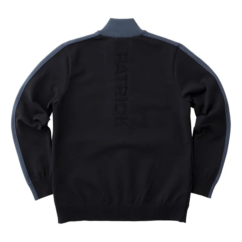 ゴルフ｜レディースアモッサニットブルゾン（BLK）