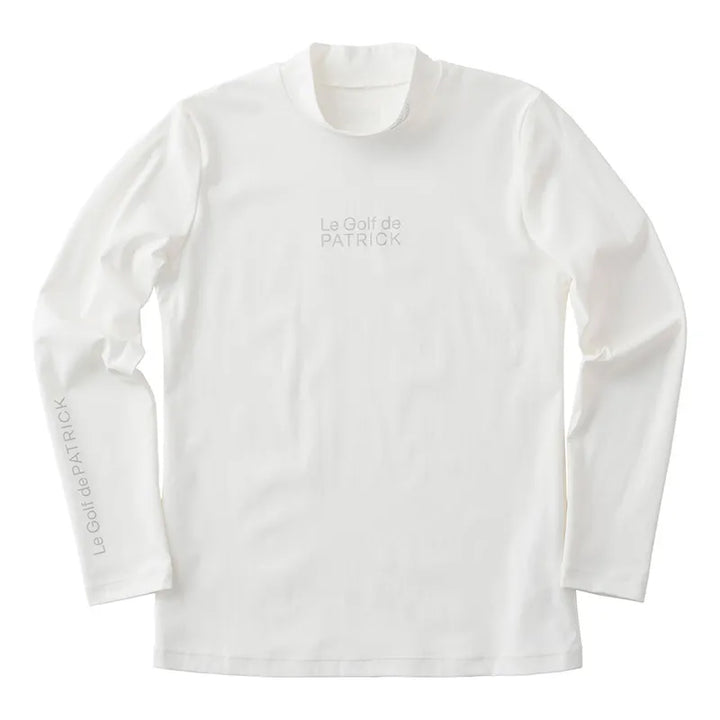 ゴルフ｜レディース｜長袖ストレッチモックネック（WHT）