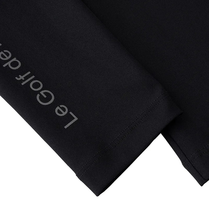 ゴルフ｜レディース｜長袖ストレッチモックネック（BLK）