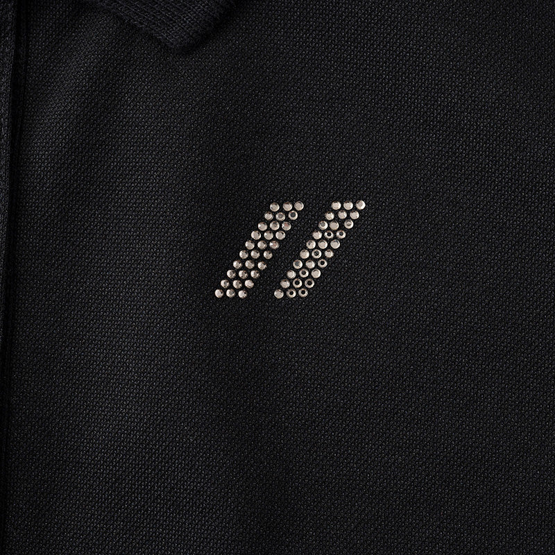 ゴルフ｜レディース｜ポロシャツ（BLK）