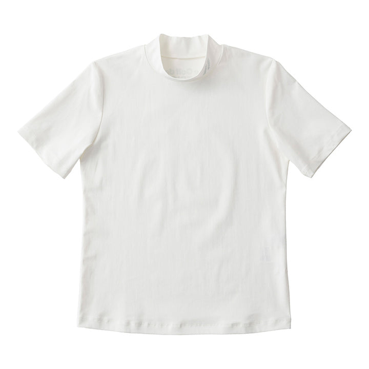 ゴルフ｜レディース｜ストレッチモックネック（WHT）