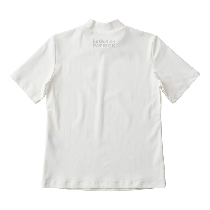 ゴルフ｜レディース｜ストレッチモックネック（WHT）